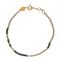 ANNI LU Asym Army Braccialetto Ottone Dorato 1012