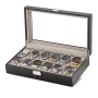 Ditur Scatola per orologi Orologi da 12 Nero Legno DIT0000239