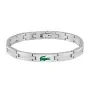 Lacoste Stencil Braccialetto Acciaio Inossidabile 2040625