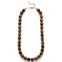 ANNI LU Eye Of The Tiger Collana Ottone Dorato 242-20-32