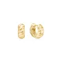 Ania Haie Bold Texture Small Orecchini Argento Dorato E063-06G