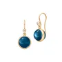 Julie Sandlau Prime Sapphire Blue Orecchini Argento Dorato HKS181GDSACRCZ