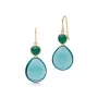 Julie Sandlau Prime Drop Orecchini Argento Dorato HKS842GDMDLBCR