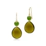 Julie Sandlau Prime Drop Orecchini Argento Dorato HKS842GDMGOLCR