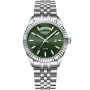 Orologio Dissing D1011 con quadrante Verde, cassa da 41 mm di diametro e Cinturino in metallo in Argento