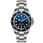 Orologio OceanX Sharkmaster 1000 SMS1012 con quadrante Blu, cassa da 44 mm di diametro e Cinturino in metallo in Argento