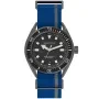 Orologio NAUTICA NAPPRF002 con quadrante Nero, cassa da 45 mm di diametro e Cinturino in tela in Blu