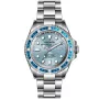 Orologio OceanX Sharkmaster 1000 Limited Edition SMS1048 con quadrante Blu, cassa da 44 mm di diametro e Cinturino in metallo in Argento