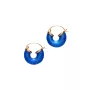 ANNI LU Petit Swell Hoops Orecchini Ottone Dorato 231-30-58-