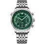 Orologio Studsgaard Aviator S0006 con quadrante Verde, cassa da 44 mm di diametro e Cinturino in metallo in Argento