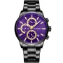 Orologio Studsgaard S0020 con quadrante Viola, cassa da 42 mm di diametro e Cinturino in metallo in Nero