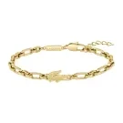 Lacoste Arthor Braccialetto Acciaio inossidabile dorato 2040632