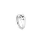 Jane Kønig Atomic Anello Argento ASR-SS24-S