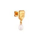 Jane Kønig Drippy Orecchino Singolo Argento Dorato DEPP-AW22-G