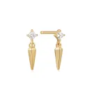 Ania Haie Dance Til Dawn Orecchini Argento Dorato E041-03G-W