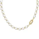 Karl Lagerfeld Pearl Collana Acciaio Inossidabile KLAYR01
