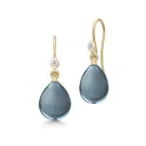 Julie Sandlau Prima Ballerina Orecchini Argento Dorato HKS548GDLBCRCZ