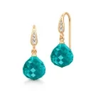 Julie Sandlau Cornelia Orecchini Argento Dorato HKSLTDGDTECR02