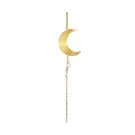Jane Kønig Half Moon Orecchino Singolo Argento Dorato HMEP-XJK24-1-G