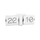 Karlsson Flip Clock No Case Orologio da tavolo KA5602WH