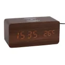 Karlsson Alarm clock Block w. phone charger Sveglia KA5933DW