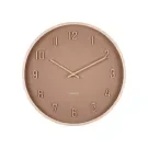 Karlsson Nervadura soft brown Orologio da parete KA6117BR