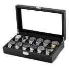 Ditur Watch box incl. 1 optional watch Nero Carbonio imitato KXD1017