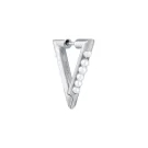Jane Kønig Bahamas Small Orecchino Singolo Argento SBPE-HS22-S